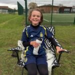 brody knackered on chair