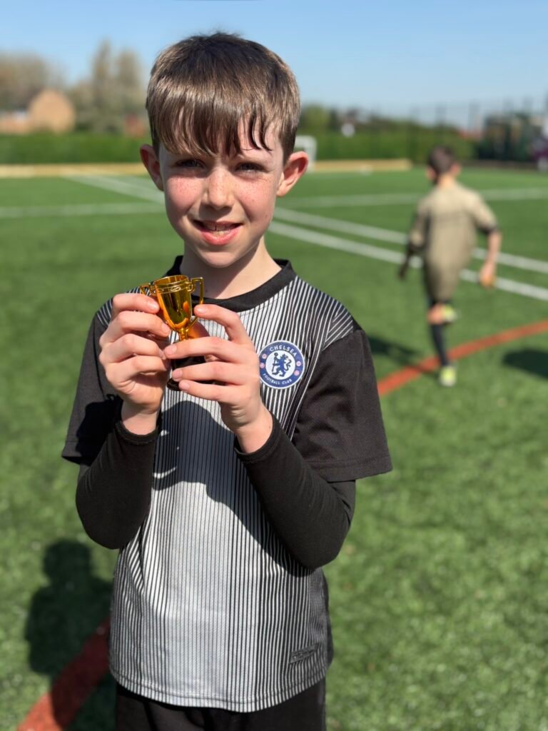 Jack Pass and Move mini trophy