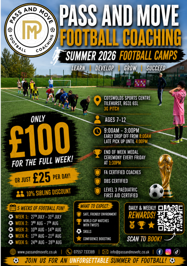 summer football camp flyer 2026 main