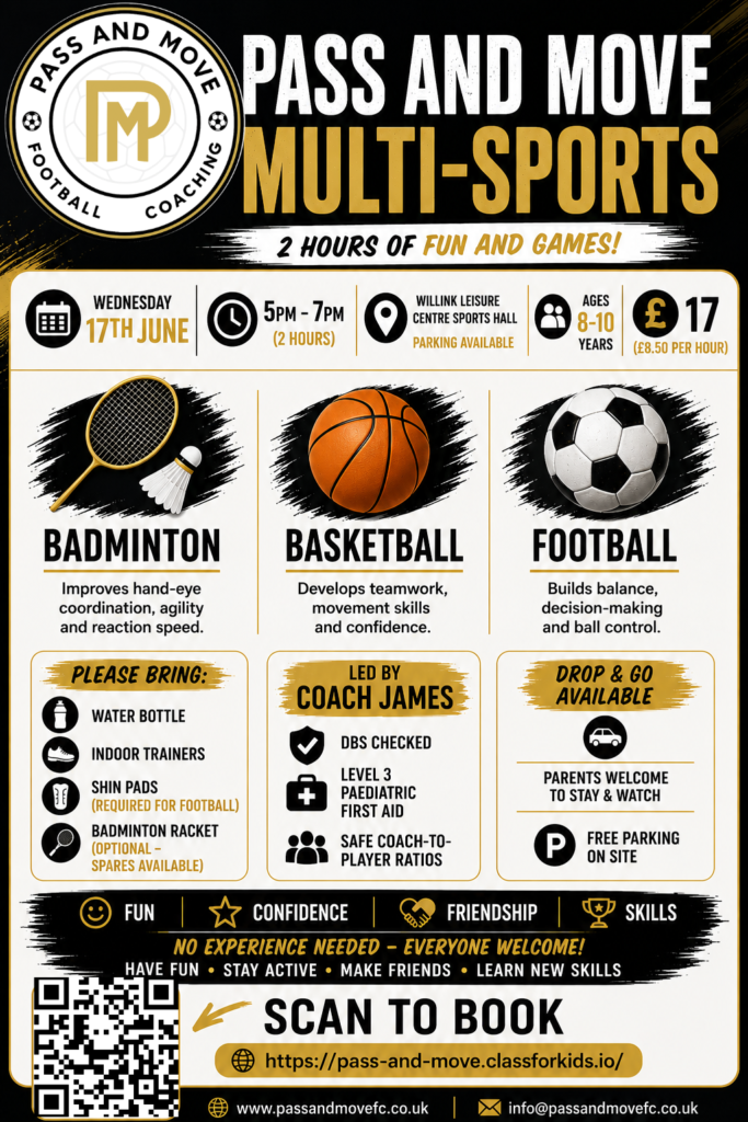 multi sports flyer