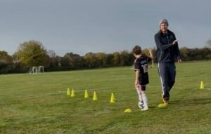 albie high five pass and move coach