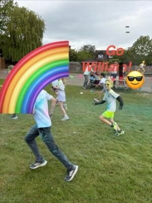 willima colour run pass and move